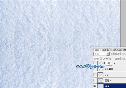 划痕字，模仿在雪地上写出来的划痕文字效果_