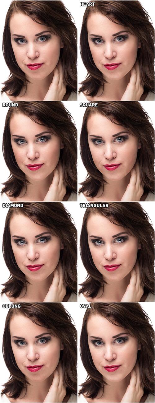 7种化妆式PS改变人像外貌
