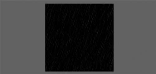 雨景效果，给黑白场景下的图片添加下雨效果_
