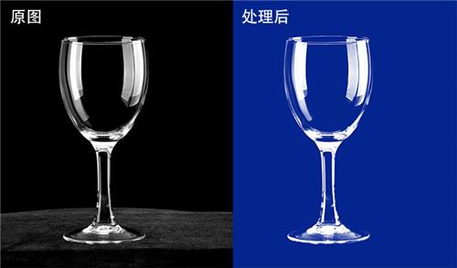 抠玻璃，抠透明红酒酒杯教程_